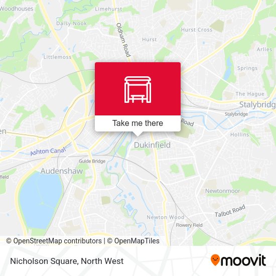 Nicholson Square map