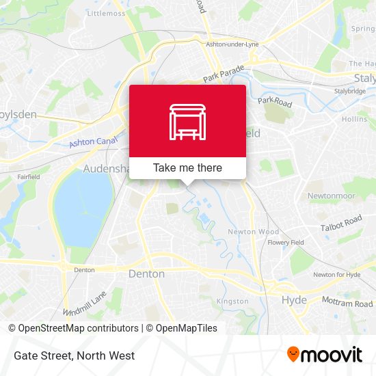 Gate Street map