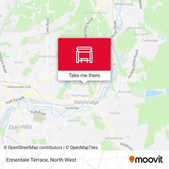 Ennerdale Terrace map