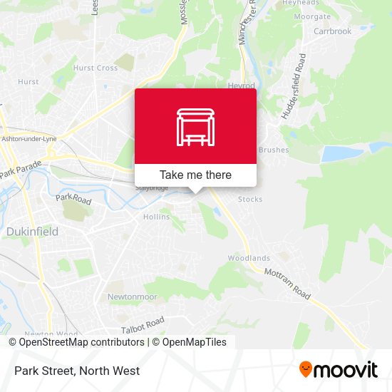 Park Street map