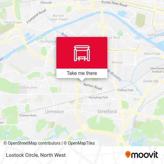 Lostock Circle map