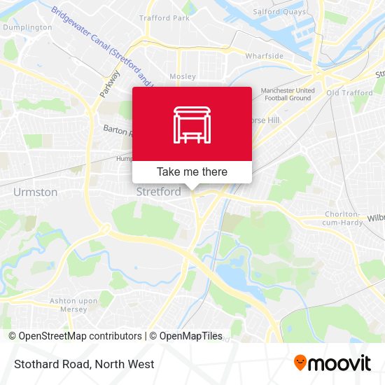 Stothard Road map