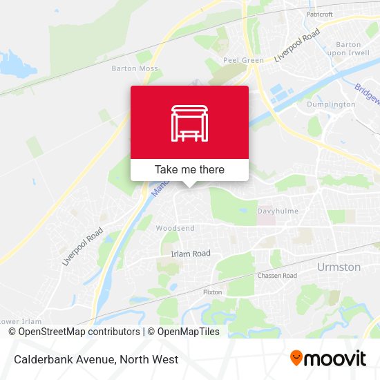 Calderbank Avenue map