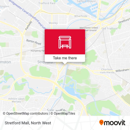 Stretford Mall map
