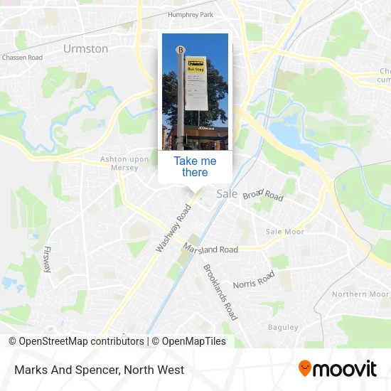 Marks And Spencer map