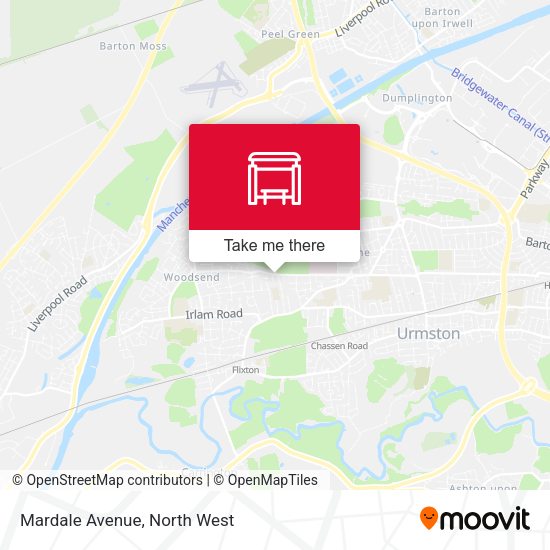 Mardale Avenue map