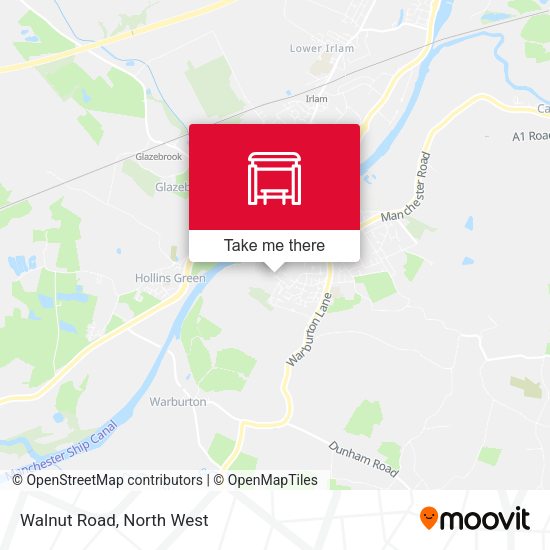 Walnut Road map