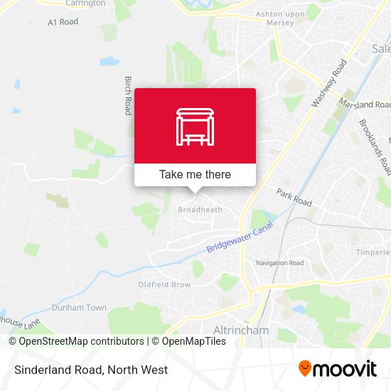 Sinderland Road map