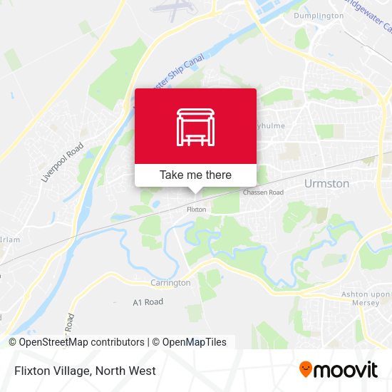 Flixton Village map