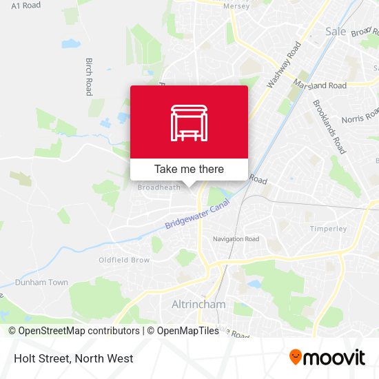 Holt Street map