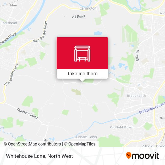 Whitehouse Lane map