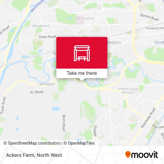 Ackers Farm map