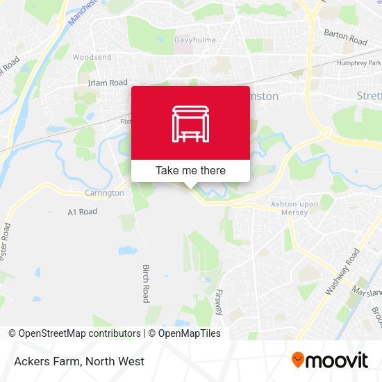 Ackers Farm map