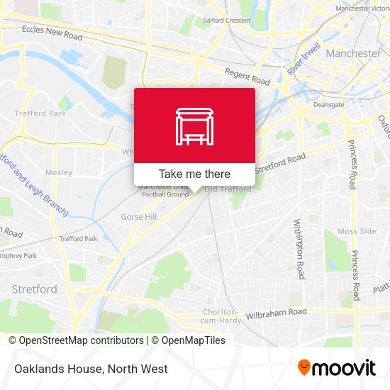 Oaklands House map