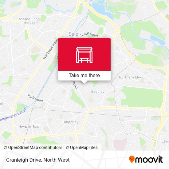 Cranleigh Drive map