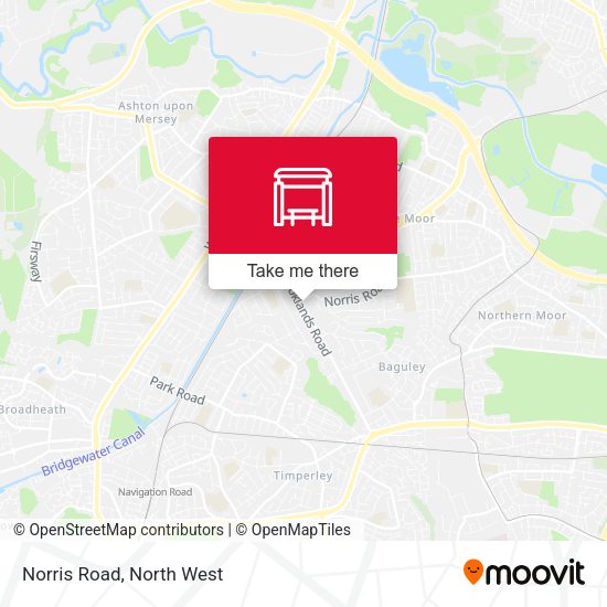 Norris Road map