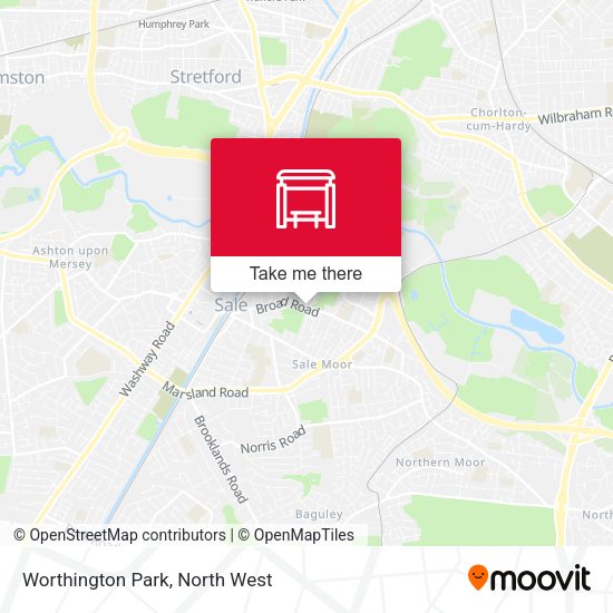 Worthington Park map