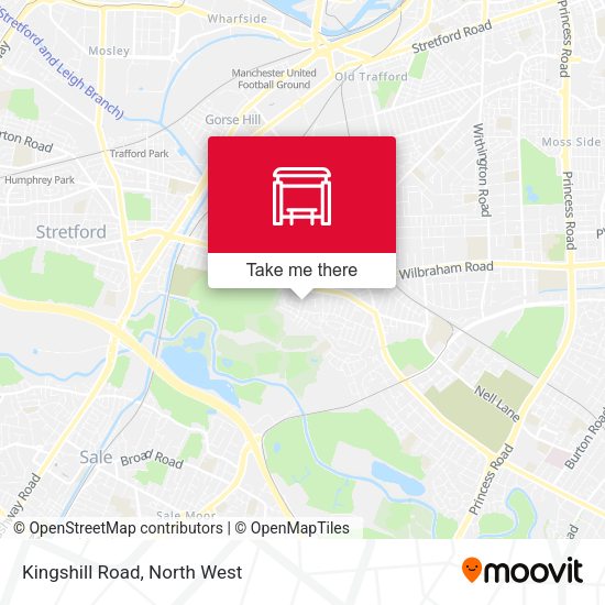 Kingshill Road map