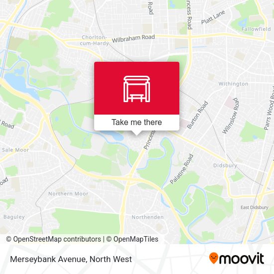 Merseybank Avenue map