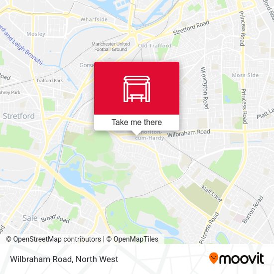 Wilbraham Road map