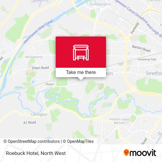 Roebuck Hotel map