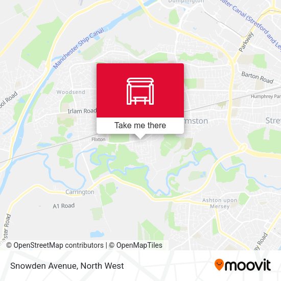 Snowden Avenue map