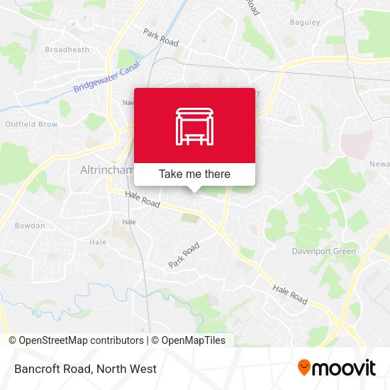 Bancroft Road map