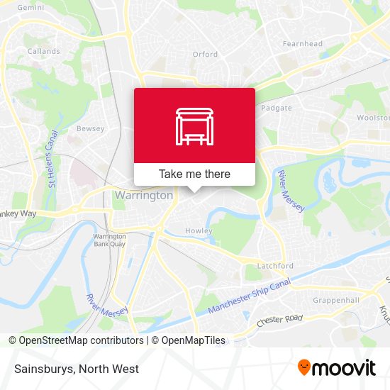 Sainsburys map