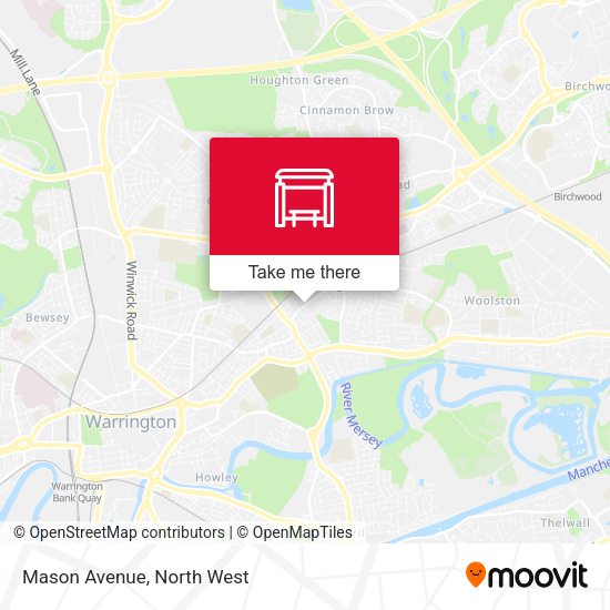 Mason Avenue map