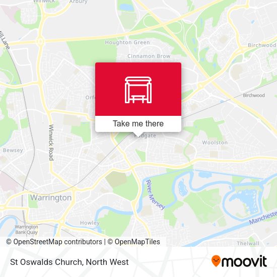 St Oswalds Church map
