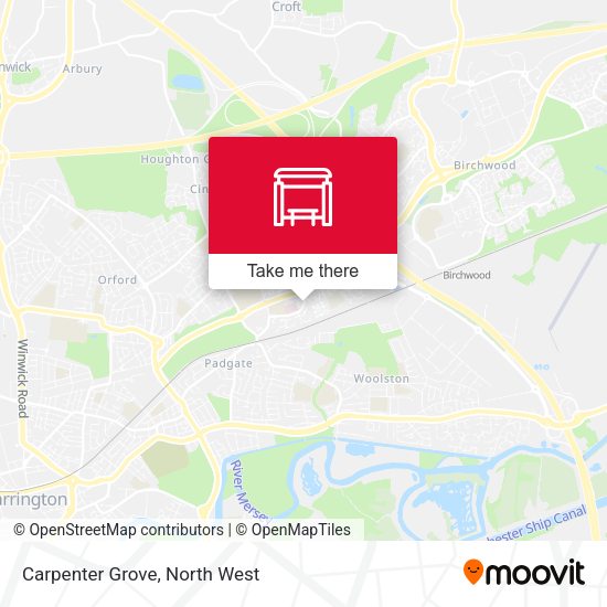 Carpenter Grove map