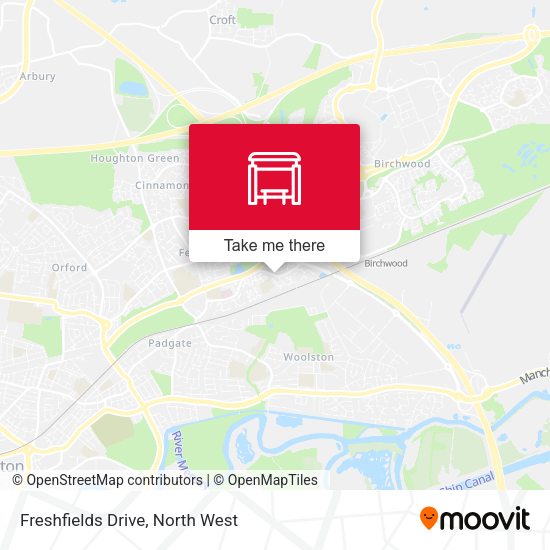Freshfields Drive map