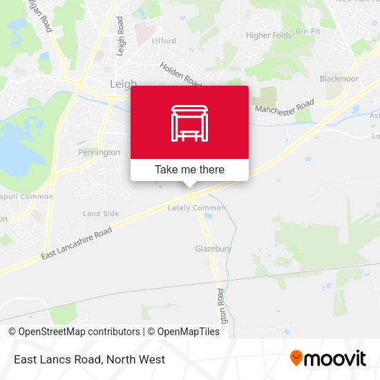 East Lancs Road map