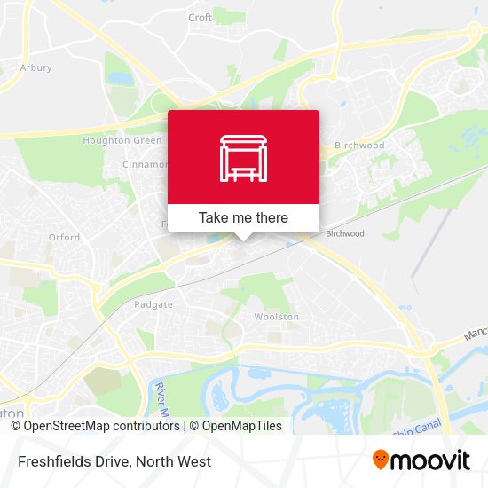 Freshfields Drive map