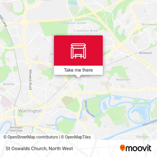 St Oswalds Church map