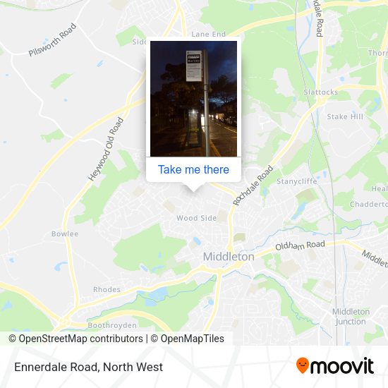 Ennerdale Road map