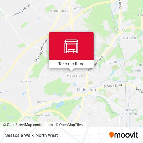 Seascale Walk map