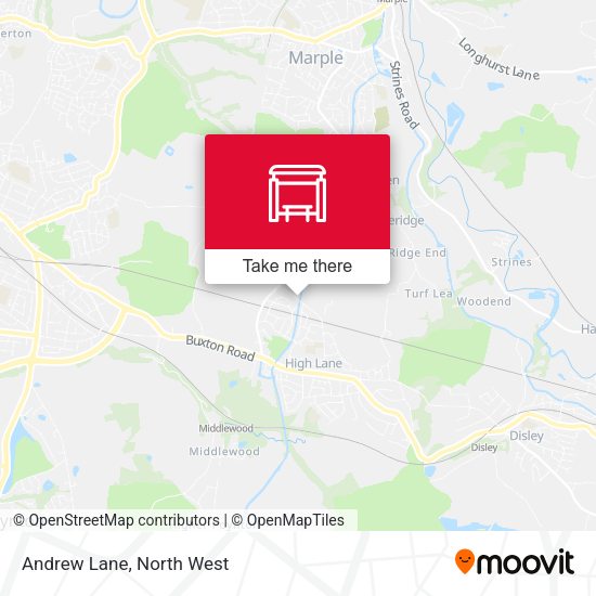 Andrew Lane map