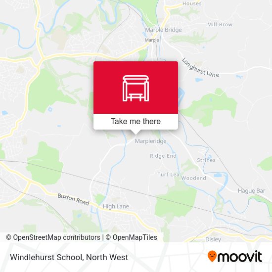 Windlehurst School map
