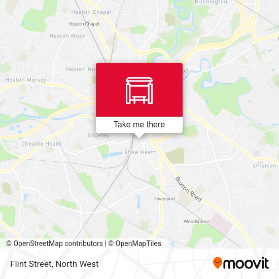 Flint Street map