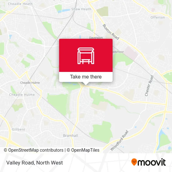 Valley Road map