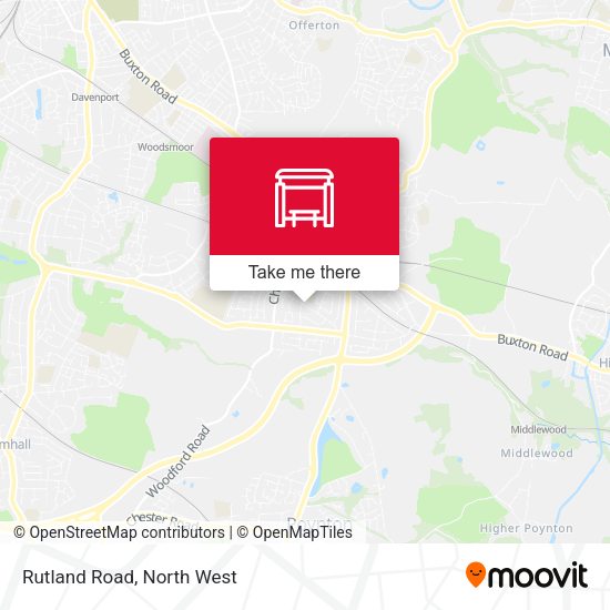 Rutland Road map