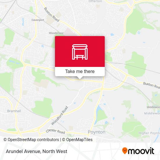 Arundel Avenue map