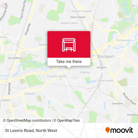 St Lesmo Road map