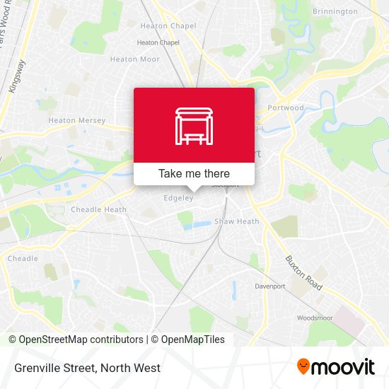 Grenville Street map
