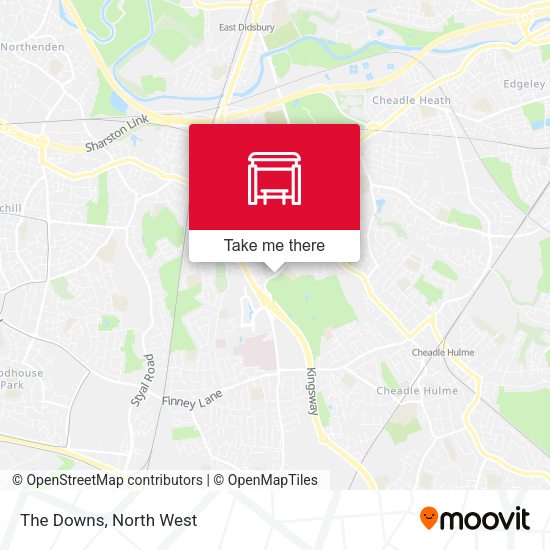 The Downs map