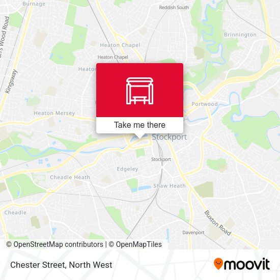 Chester Street map