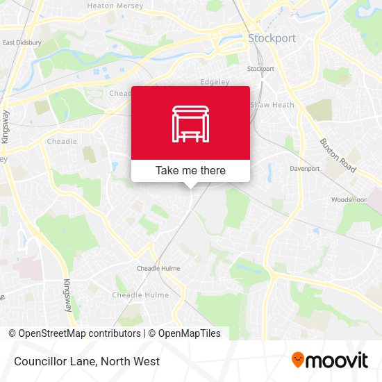 Councillor Lane map
