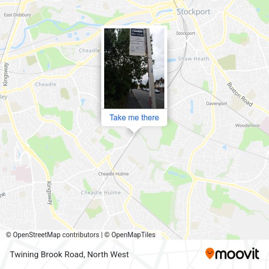 Twining Brook Road map