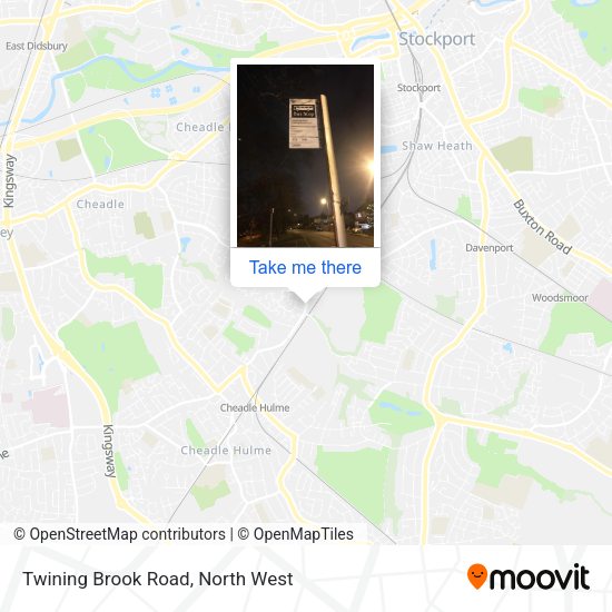 Twining Brook Road map
